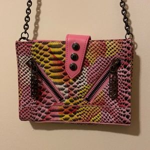 Kenzo snake effect cross body bag